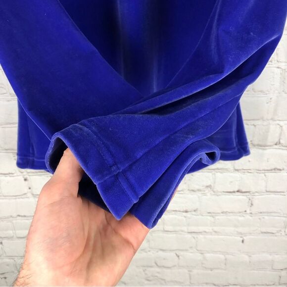 Obermeyer Velour Purple 1/4 Zip Pullover Women's Sz Medium - Picture 5 of 8